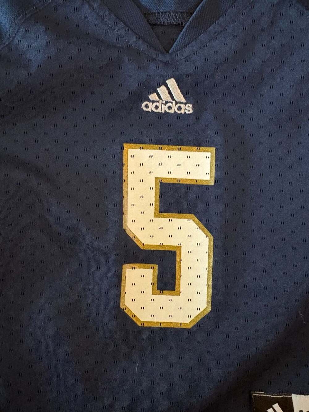 Adidas Notre Dame Fighting Irish Manti Te'o #5 Football Jersey Infant 18M - Picture 2 of 5